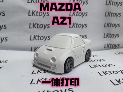 MAZDA AZ1 Car Body PIP White Model Chibi Toy Sports Car