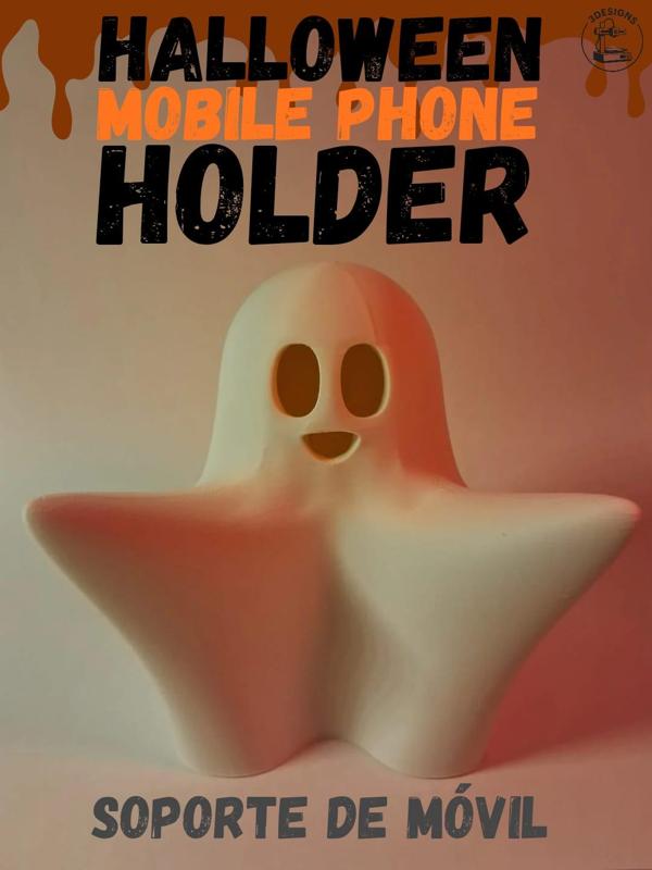 Fantasma soporte para móvil - Halloween