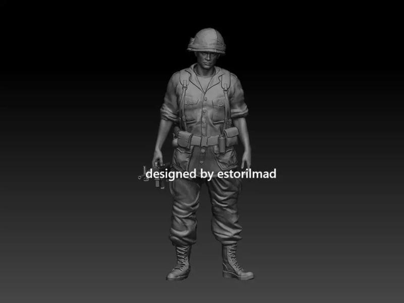 AMERICAN SOLDIER VIETNAM WALKING v2