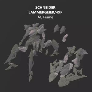 30 Minutes Missions LAMMERGEIER 4XF AC Frame Pack Armored Core 6