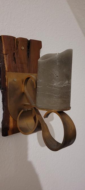 wall candle holder
