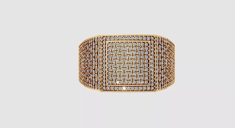 Rectangular Signet Ring