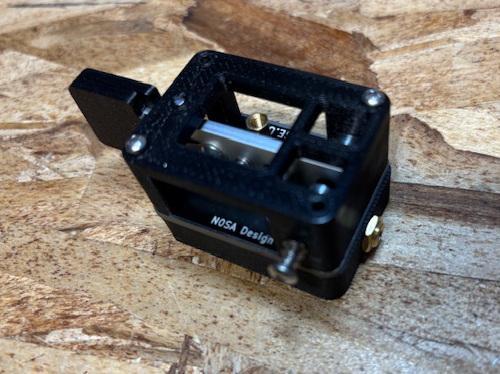 CW Morse / N0SA Single Lever CW Paddle Base & Case