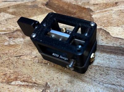 CW Morse / N0SA Single Lever CW Paddle Base & Case