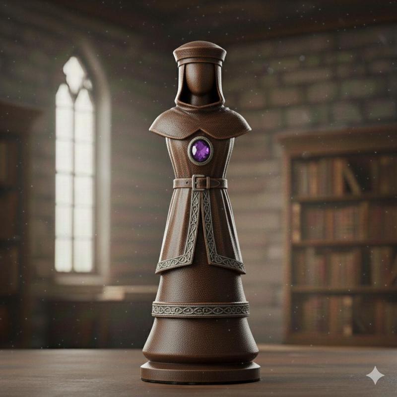 Wood Like Chess Pawn