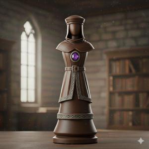 Wood Like Chess Pawn