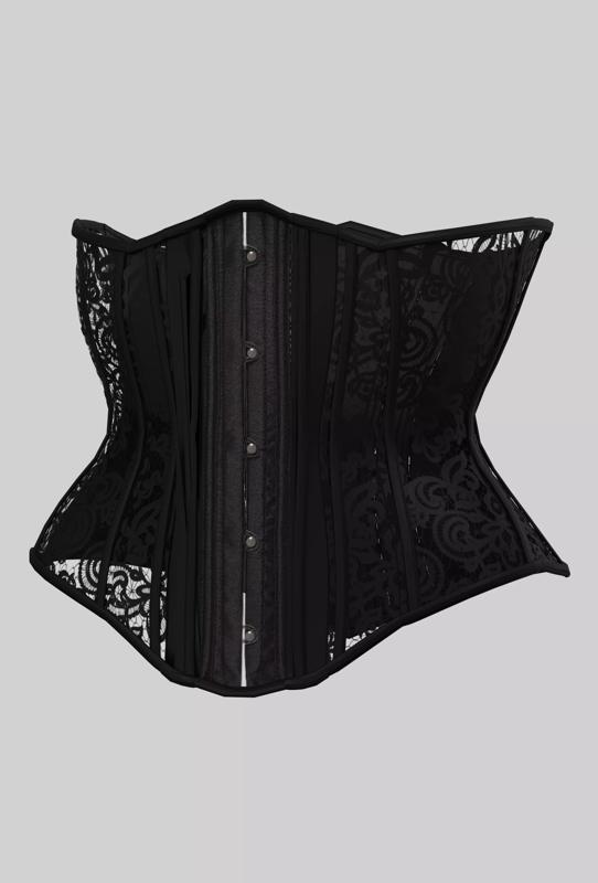 3D Lace Corset  Marvelous Designer CLO3D zprj file