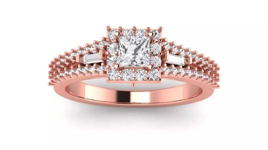Double Band Princess Ring