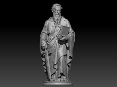 Saint Paul Statue