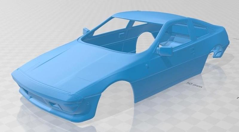 Talbot Matra Murena 1981 Printable Body Car