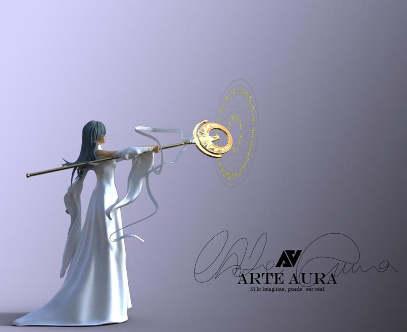 Saori/Sasha Athena Saint Seiya Lost Canvas