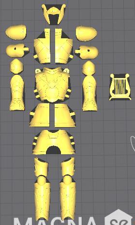 orpheus of the lyre, saint seya, knights of the zodiac, saint cloth series