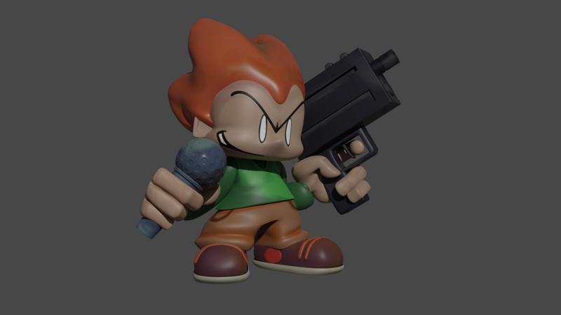 Pico from Friday Night Funkin' - Pico from FNF (Fanart)