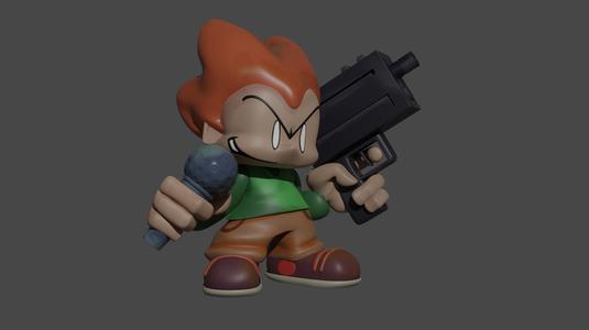 Pico from Friday Night Funkin' - Pico from FNF (Fanart)