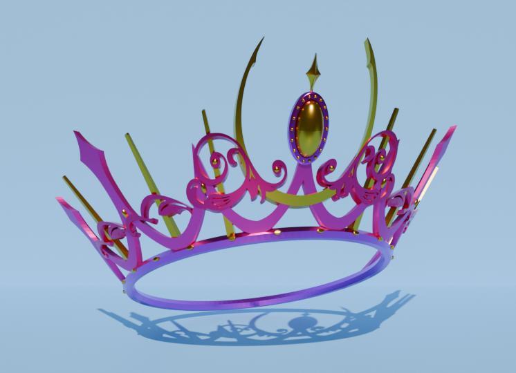 Crown (Black Pink) - Corona (Black Pink)