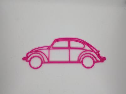 Wall decoration VW beetle Cox beetle