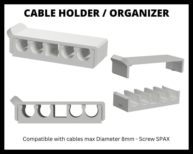 CableClip - The Ultimate Cable Holder/Organizer