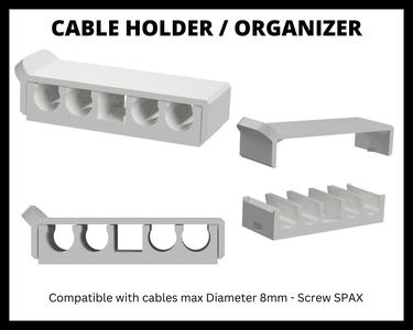 CableClip - The Ultimate Cable Holder/Organizer