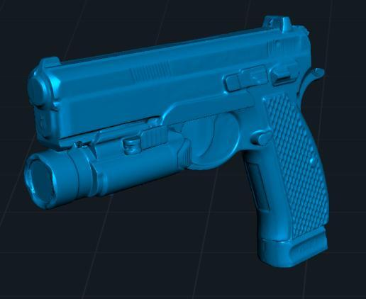 CZ 75 SP01 W/ Pl-Pro Mold Scan