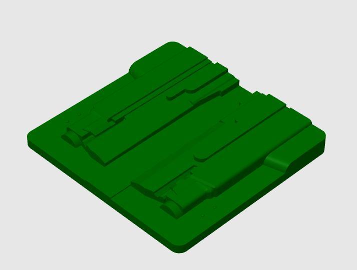 Sig P322 W/ Streamlight TLR-7 Sub 1913 Holster Vac Press Mold