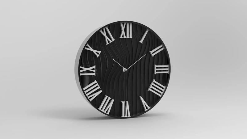 Wall clock 20 cm wind model