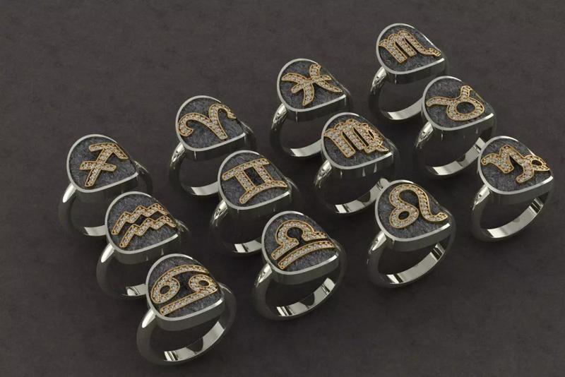 Zodiac Rings For Women