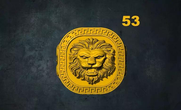 lions game of thrones lion badge