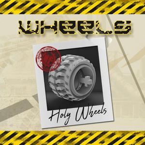 Gaslands  wheels 1/64 KAVANFACTORY Holy