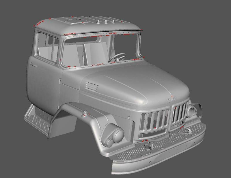 ZIL 131 16 scale fits WPL chassis