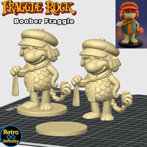 Boober - Fraggle Rock 3D figure Retro Infinity style (90mm) : vinyl collectible