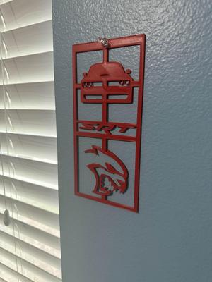 Challenger SRT hellcat wall mount decoration