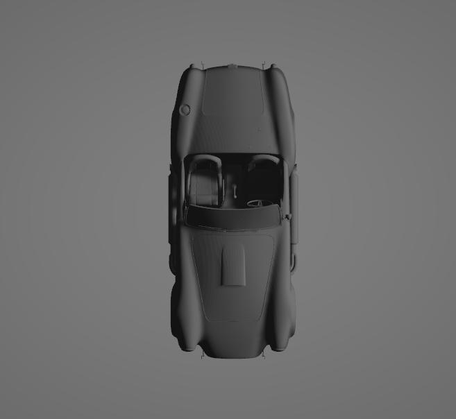 Shelby Ford AC Cobra – 3D Printable Iconic Muscle Car Model
