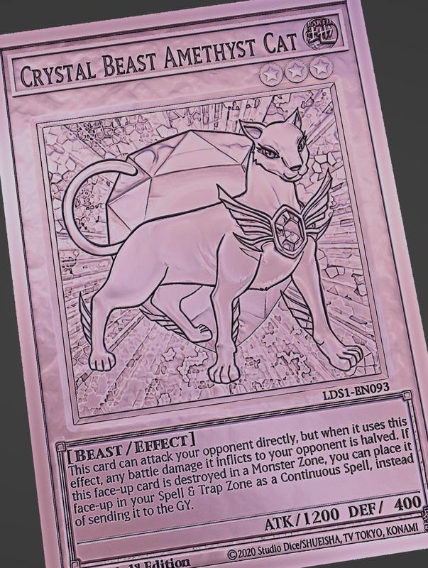 crystal beast amethyst cat - yugioh
