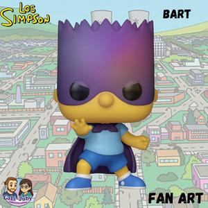 Bart- Bartman - The Simpsons Funko Fan Art