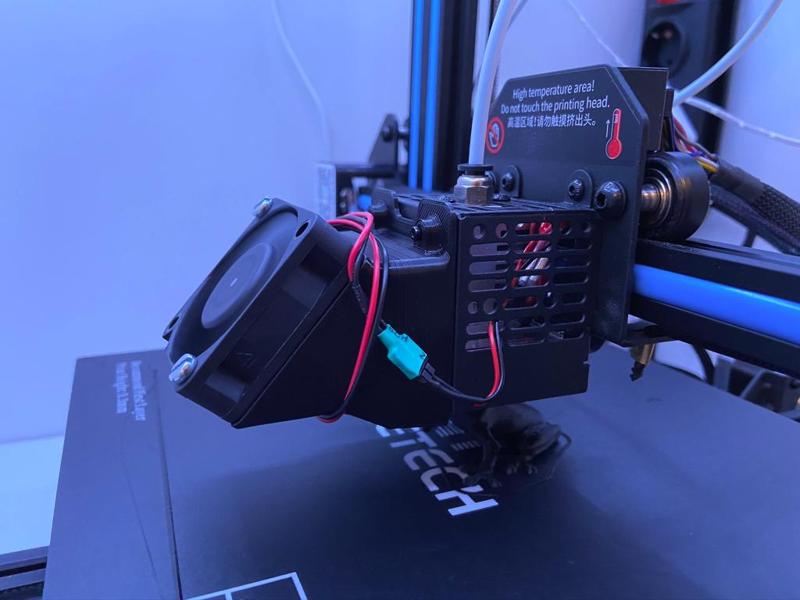 Part cooler Geeetech A10 (fan duct for 50mm fan)