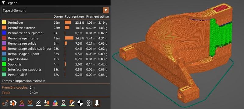 Extruder cable guide for CR10 Smart Pro