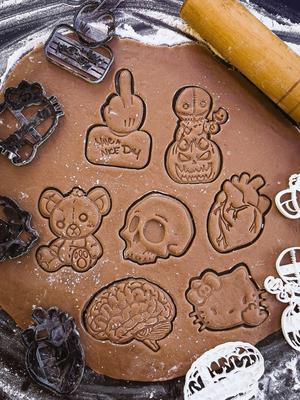 Spooky & Sweet: Fun Cookie Cutters for Edgy Bakers