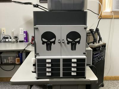 Bambu P1 & X1 Storage Cabinet and Drawers