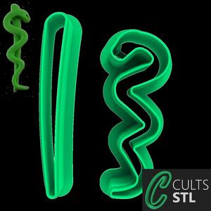 CORTADORES SÍMBOLO MEDICINA - 4cm