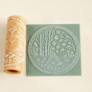 Autumn Forest Texture Roller STL