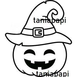 Pumpkin Halloween cookie cutter with hat