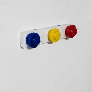 coat rack inspired by lego block