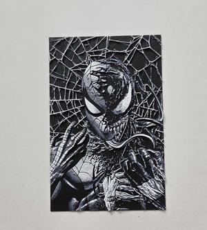 🕷️🖤 Premium 3D Frame "Spider-Venom: Lethal Duality" 🖤🕷️