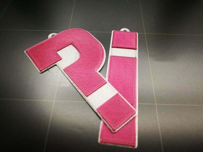 Exclamation - Question marks earrings