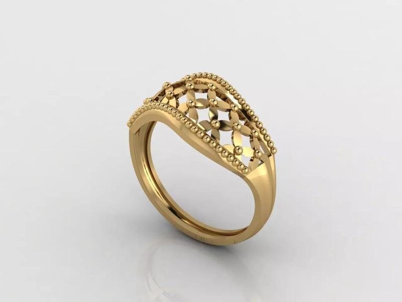 Women Plain Ring Ready STL 3DM Models Womens Rings 3D models