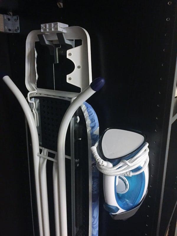 Wall mounts for iron & ironing board 