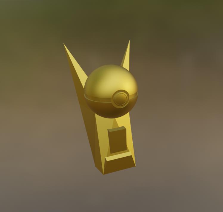 Spike Cup – Elite Pokemon Tournament Trophy