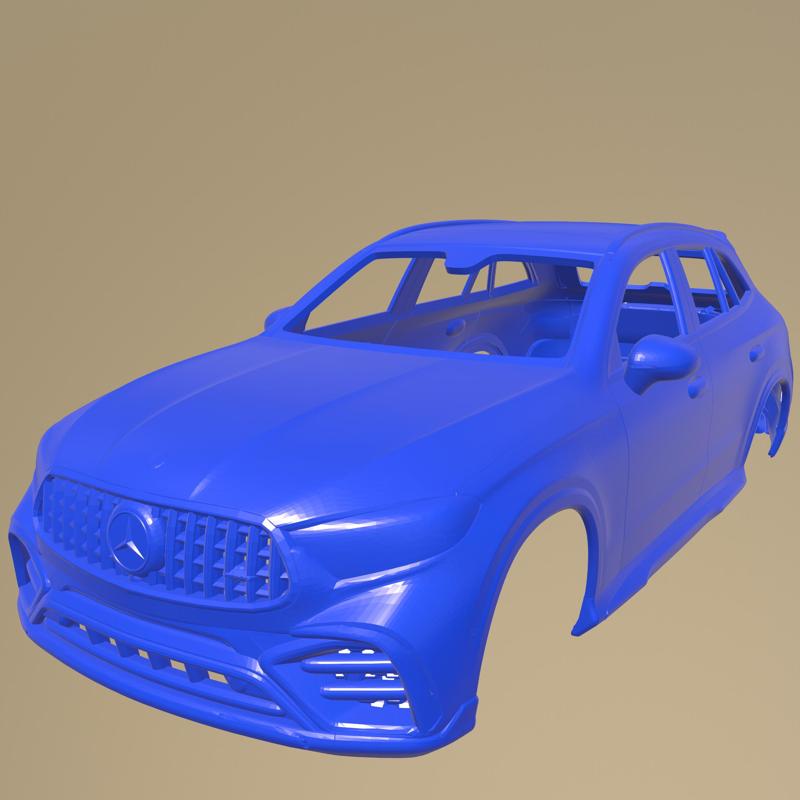Mercedes Benz GLC63 S AMG 2023 PRINTABLE CAR BODY