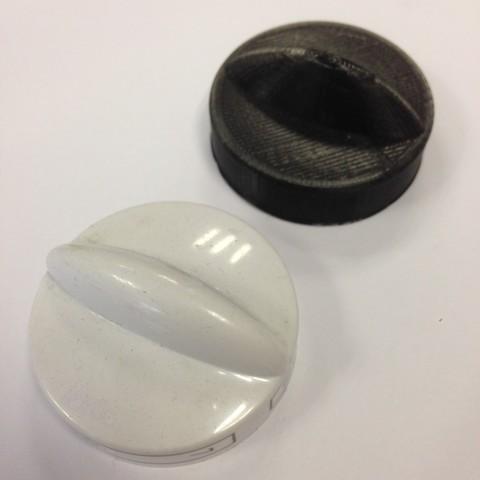 Knob (thermostat) fridge essentielb