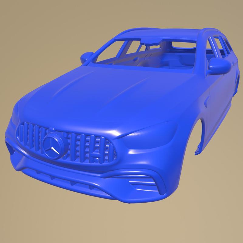 Mercedes E63 Estate AMG 2021 PRINTABLE CAR BODY